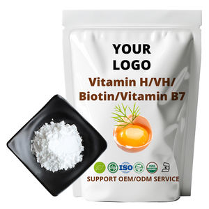 Fairir alta calidad puro natural orgánico 98% vitamina <span class=keywords><strong>H</strong></span>/VH/biotina/vitamina B7 D-biotina polvo muestras gratis - Product Image 2