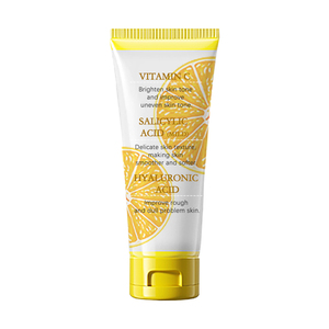 Gommage à la vitamine C BALRY 120ML, exfoliant doux naturel pour la peau, éliminateur de peaux mortes, <span class=keywords><strong>prix</strong></span> d'usine OEM ODM, gommage visage à la vitamine C - Product Image 1
