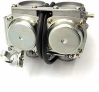 Carburateur bicylindre CB250 pour Honda Chamber 250cc Rebel CMX250 CA250 CBT250 CBT125 CB125T SPD26J-03-250 avec starter à câble