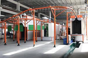 Moteur automatique PLC, équipement de peinture industrielle, ligne de production de revêtement en poudre à prix compétitif pour revêtement de fer et de métal - Product Image 6