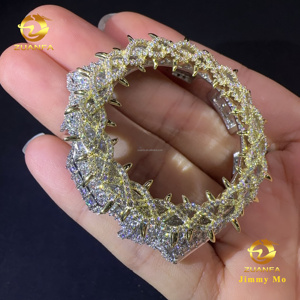Offre Spéciale – Boîtier de montre GA2100 style épingle, bijoux hip-hop en moissanite, accessoire de montre en laiton, lunette de montre personnalisée sertie de diamants - Product Image 6