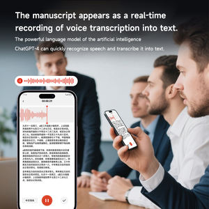 Nouvelle tendance, enregistreur vocal intelligent avec prise en charge des langues, IA, transcription MP3, aimant intelligent, <span class=keywords><strong>dictaphone</strong></span> pour conférences et réunions - Product Image 5