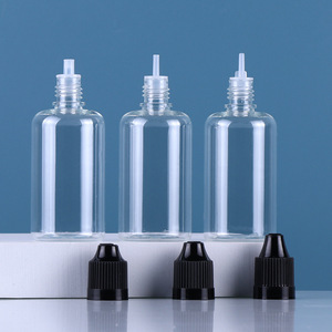 Botellas de Plástico PET con Gotero, Impresas con Serigrafía, de FAMER, en Tamaños de 5ml/15ml/20ml, con Tapa de Rosca - Product Image 1