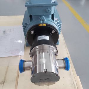 ミニステンレス鋼高圧磁気駆動マイクロギアポンプフランジ接続付き定量ポンプ - Product Image 5