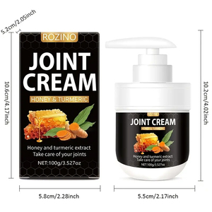 Crème Articulaire au Miel et Curcuma – Soin Corporel Herbal à l'Extrait de Miel et Curcuma pour les Soins Quotidiens de la Peau - Product Image 1