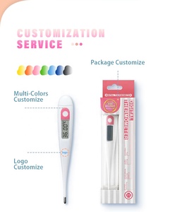 Sonda de termómetro digital para bebés Termómetro electrónico sin mercurio para ayudar a dibujar y hoja de fecha de ovulación - Product Image 6