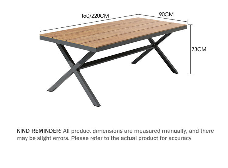 Table 150*90*74cm