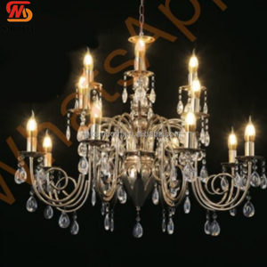 SMOOTH Sparkling Curved Silver Frame Crystal Chandelier Hanging <b>Ceiling</b> Light <b>Wedding</b> Venue <b>Decor</b> - Product Image 6