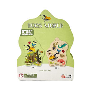 Al por mayor rompecabezas de dibujos animados personalizados rompecabezas de papel de cartón colorido para niños de 3 <span class=keywords><strong>4</strong></span> 5 años a granel - Product Image 2