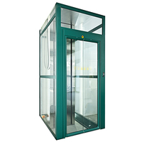 Ascenseur hydraulique compact pour villa intérieure de 2, 3 ou 4 étages, silencieux, pour personnes âgées et handicapées