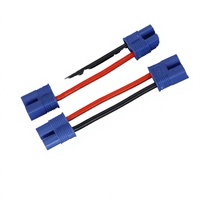 Câble adaptateur 6P 2 broches PH2.0 XH2.54 à âme en cuivre isolé PVC, longueur 50 mm, 220 V, pour applications électroniques