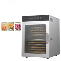 Commerciële voedseldroger & groentedroger, energiezuinig voor fruit, groenten, vlees, bananenchips, mango.
