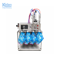 Machine de remplissage de sachets à double tête haute précision pour jus de fruits et boissons gazeuses – Remplisseuse automatique de sachets haute efficacité