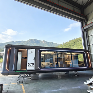 S70 Nouvelle conception <span class=keywords><strong>de</strong></span> maison conteneur <span class=keywords><strong>de</strong></span> type cabine, maison mobile pour le <span class=keywords><strong>camping</strong></span> et logement en capsule spatiale pour hôtels - Product Image 3