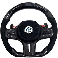 Volant en cuir M Performance avec LED pour BMW F10 M5 F90 F30 F15 E90 E92 F80 M3 X5 F15 E70 X6 F16 E71