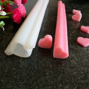 الناهض المبكر سيليكون قالب صابون أنبوب قلب عمود قالب مغمد لأدوات صنع الصابون قالب هلامي للشوكولاتة - Product Image 3