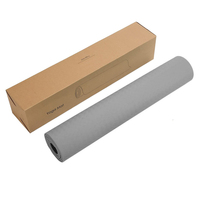 Emballages rigides en carton biodégradable OMT en matériaux recyclés pour tapis de yoga, avec gaufrage et revêtement UV pour chaussettes, vêtements et articles vestimentaires