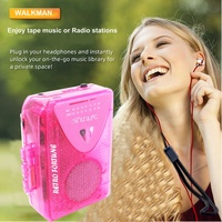 Perekam Kaset Retro Fortune Clear Home Bekas Populer Klasik Besar dengan Fungsi Radio FM/AM/SW dan Blueconnect