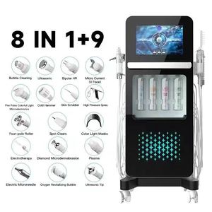 Customized 17 in 1 Facial Machine Professional Aqua <b>Face</b> Skin Care Clean System Master Dermabrasion Beauty Equip - Product Image 2