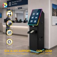 Kiosque de paiement multifonctionnel avec imprimante et gestion des espèces pour les administrations et les bureaux fiscaux