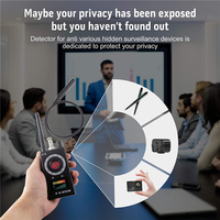 Détecteur de caméra espion RF K18, détecteur de caméra cachée sans fil, détecteur de traceur GPS, scanner, localisateur de dispositif d'écoute GSM