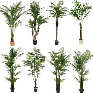 Personalizzabile moderna <span class=keywords><strong>palma</strong></span> tropicale artificiale <span class=keywords><strong>legno</strong></span> finto giardino interno ed esterno abbellimento decorazione - Product Image 4