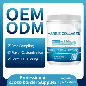 Il supporto della polvere di collagene marino OEM promuove la cura della pelle per capelli e unghie integratore in polvere di collagene - Product Image 2