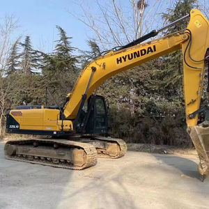 Excavatrice sur chenilles hydraulique d'occasion HYUNDAI 225LVS 25 tonnes entièrement fonctionnelle, modèle 215-7 220LC-9S, en stock à vendre - Product Image 1