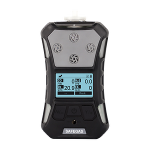 เครื่องตรวจจับก๊าซหลายชนิด SO2 H2S CO O2 LEL แบบพกพา IP67 พร้อมระบบเตือนภัย T-W-A S-T-E-L ได้รับการรับรองมาตรฐาน IECEX ATEX - Product Image 1
