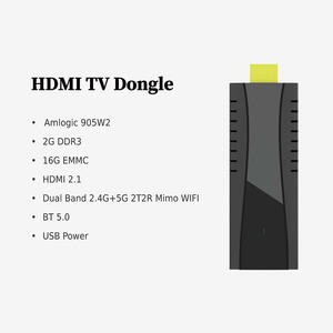 <span class=keywords><strong>Stick</strong></span> TV IATV Q3 MAX Mini <span class=keywords><strong>Stick</strong></span> TV <span class=keywords><strong>Android</strong></span> 11 Prise en charge de la vidéo <span class=keywords><strong>4K</strong></span> Wifi6 Amlogic S905W2 Quad Core BT5.0 Télécommande vocale Boîtier TV intelligent - Product Image 3