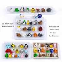 Figurines d'animaux imprimées en 3D, mini figurines d'animaux articulées, jouets, cadeaux de fête, jouets anti-stress de poche, articles en vrac pour sacs cadeaux