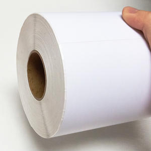 Étiquettes autocollantes thermiques imperméables en papier, taille personnalisée, carrées, avec code-barres, pour l'impression d'e-paquets, promotion, produits d'épicerie - Product Image 3