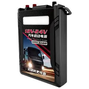 598000mah 다기능 자동차 트럭 점프 스타터 12v 24v 스마트 파워 뱅크 비상 도구는 6.0L 엔진에 적용됩니다