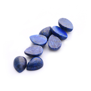 Alta calidad tamaño personalizable en forma de pera lapislázuli cabujón piedra preciosa azul Natural gemas sueltas al por mayor - Product Image 3
