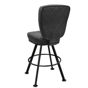 KHÁCH SẠN ăn tối ghế Phân đen trắng kim loại OEM đồ nội thất hiện đại sòng bạc Ghế Nhà Hàng Quán Cà Phê đêm quán rượu Câu lạc bộ thanh phân - Product Image 2