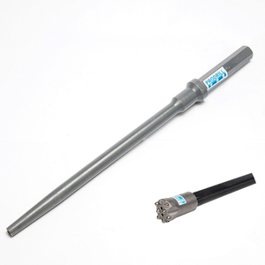 H22 H25 108mm שוק מלא carburizing להתחדד תרגיל מוט להתחדד פלדה מוט שקע פטיש מוט - Product Image 3