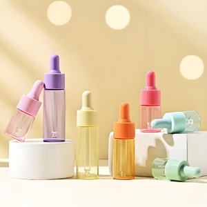 Botellas de Muestra Delgadas WOGU de 5 ml, 10 ml, 15 ml, 20 ml, Rojo, Verde, Azul, Rosa, Envase Cosmético de Esencia, Botella de Vidrio con Gotero para Aceite Esencial - Product Image 2