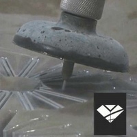 Machine de découpe à jet d'eau électrique 5 axes 3D la plus puissante pour l'acier inoxydable, le marbre et le verre