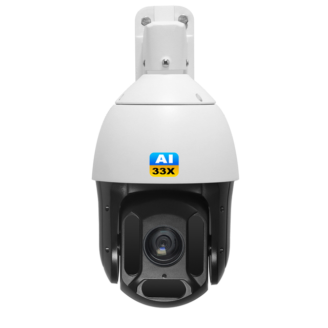 High Resolution Commercial Security Camera System 33X Optical Zoom Humanoid Auto Tracking Dome PTZ POE IP Uniview Camera