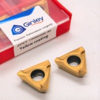 Plaquettes de fraisage CNC Ginley 3PKT190608R 3PKT 100408 3PKT150505R 100408 150508 pour outil de tournage haute performance 3PKT100408