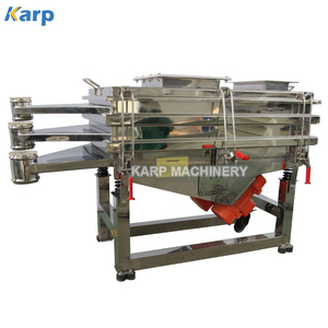 Xinxiang Máy Móc Karp Máy Sàng Rung Tuyến Tính Hình Vuông Máy Sàng Rung Tuyến Tính Hai Động Cơ Rung Chế Biến Thực Phẩm 1-6 Lớp 800 - Product Image 5