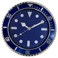 Jam Dinding Analog Quartz Plastik Desain Art Deco Bercahaya 12 Inci Logo Kustom untuk Ruang Tamu Kembali ke Sekolah