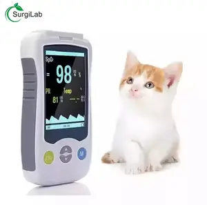 Nieuw Ontwerp Draagbare Handheld Pulsoximeter, Vinger Spo2 Monitor, Bloed Zuurstof Monitor Plastic Ce Wit Bloed Testen Apparatuur