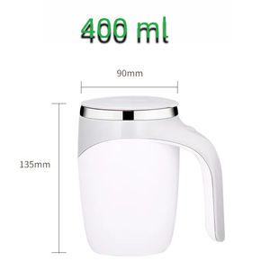 Gobelet en acier inoxydable de nouvelle génération couvercle magnétique automatique flacon de café auto-agitant mignon retour à l'école thé bière cadeaux chauds - Product Image 3