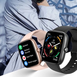 สมาร์ทวอทช์ 1.83 นิ้ว HD AMOLED หน้าจอสัมผัสเต็มรูปแบบ ตรวจสอบสุขภาพตลอด 24 ชั่วโมง ติดตามการนอนหลับ ใช้งานร่วมกับแอปพลิเคชัน กันน้ำระดับ IP65 - Product Image 4