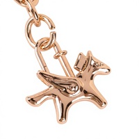 Porte-clés en métal Pégase ailé, pendentif cheval volant, ornement décoratif animal pour sac à main, sac fourre-tout, pochette, boîte cadeau
