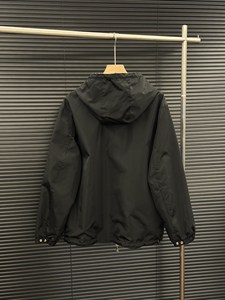 <b>Vintage</b> Check Reversible <b>Windbreaker</b> Classic Iconic Plaid Lightweight Two-Side Wear Outdoor Casual Hooded Bur Berry Jacket - Product Image 2