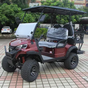 Borcart Fabricante Golf Cart Direto para Venda 2024 Recém-Design Brand New Golf Car Hunting Cart Golf Buggy