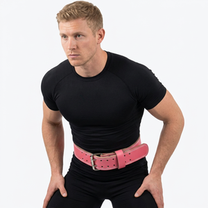 Best Quality Cowhide Leather <b>Back</b> <b>Support</b> Heavy Duty Strong Adjustable Non-Slip Weightlifting <b>Belt</b> Body Building Comfortable - Product Image 1