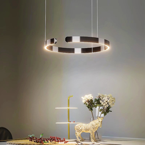 <span class=keywords><strong>Suspension</strong></span> LED post moderne nordique anneau lustres et suspensions de luxe - Product Image 3